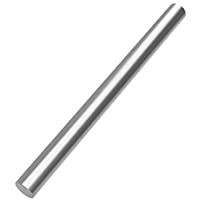 Alpaca ⌀ 8 x 100 mm redonda de metal (Barra material muestras CuZnNi Argentan)